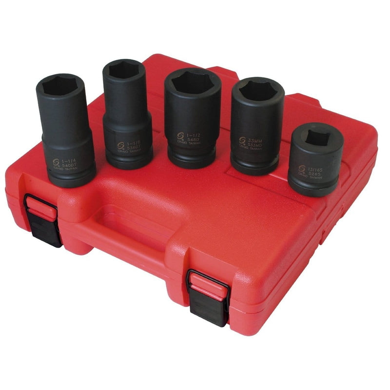 Sunex 5685 Set 1"Dr 5Pc Truck Wheel - Pelican Power Tool