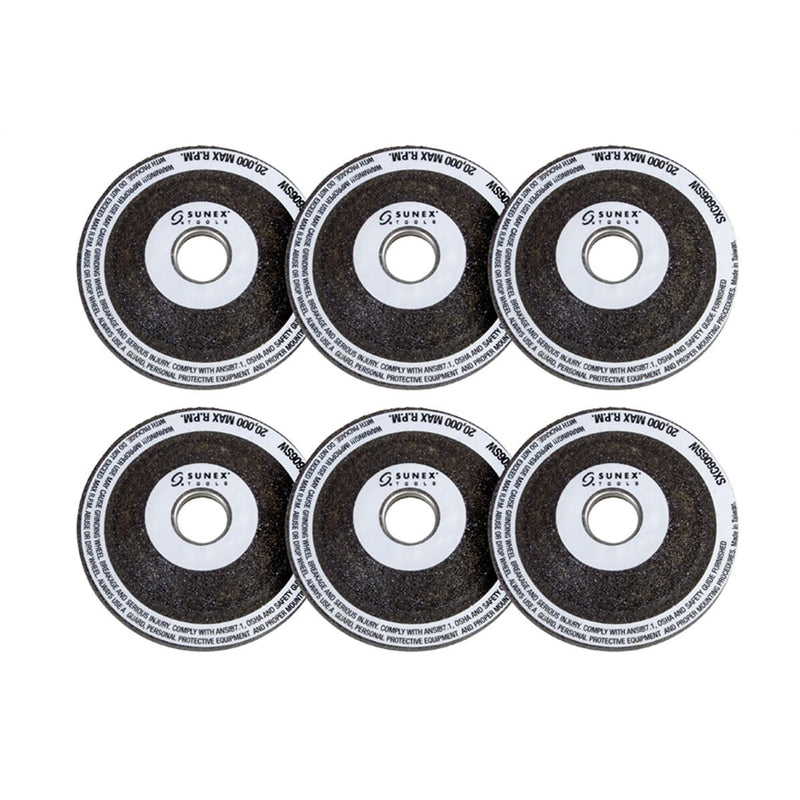 Sunex SXC606GW6 6Pk 2" Grinding Wheels For Sxc606 (6 Pack) - Pelican Power Tool