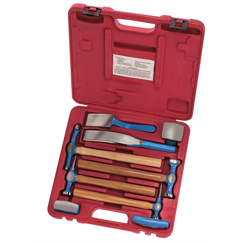 SG Tool Aid 89470 9-Piece Body Repair Kit (Blue For Steel) - Pelican Power Tool