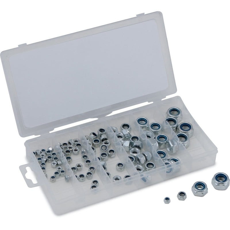 Titan 45243 100-Pc Metric Nylon Locknut Assortme - Pelican Power Tool