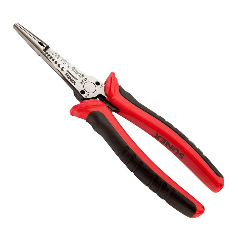 Sunex 3620 Needle Nose Electrician Pliers - Pelican Power Tool