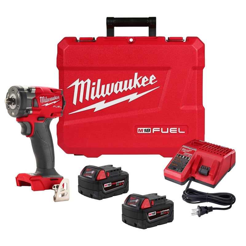 Milwaukee 2854-22 M18 Fuel 3/8Compact Impact Wrench W/ Friction Ring - Pelican Power Tool