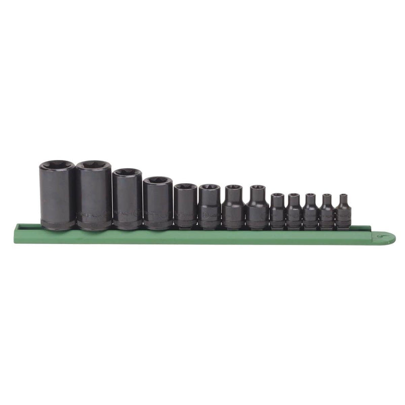 GearWrench 80583 13Pc 1/4", 2/8" & 1/2"Dr External Torx Socket Set - Pelican Power Tool
