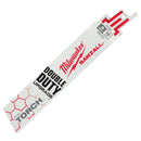 Milwaukee 48-00-8782 25-Pk Of 6" 18 Tpi Medium Metal Cutting Sawzall Recip Saw Blades - Pelican Power Tool