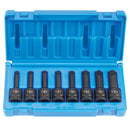Grey Pneumatic 1300T 1/2" Drive 8-Piece Internal Star Impact Driver Set - Pelican Power Tool