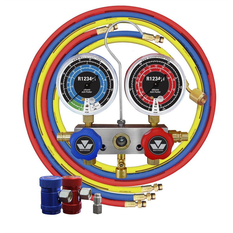 Mastercool 83272 R1234Yf Gauge Set - Pelican Power Tool