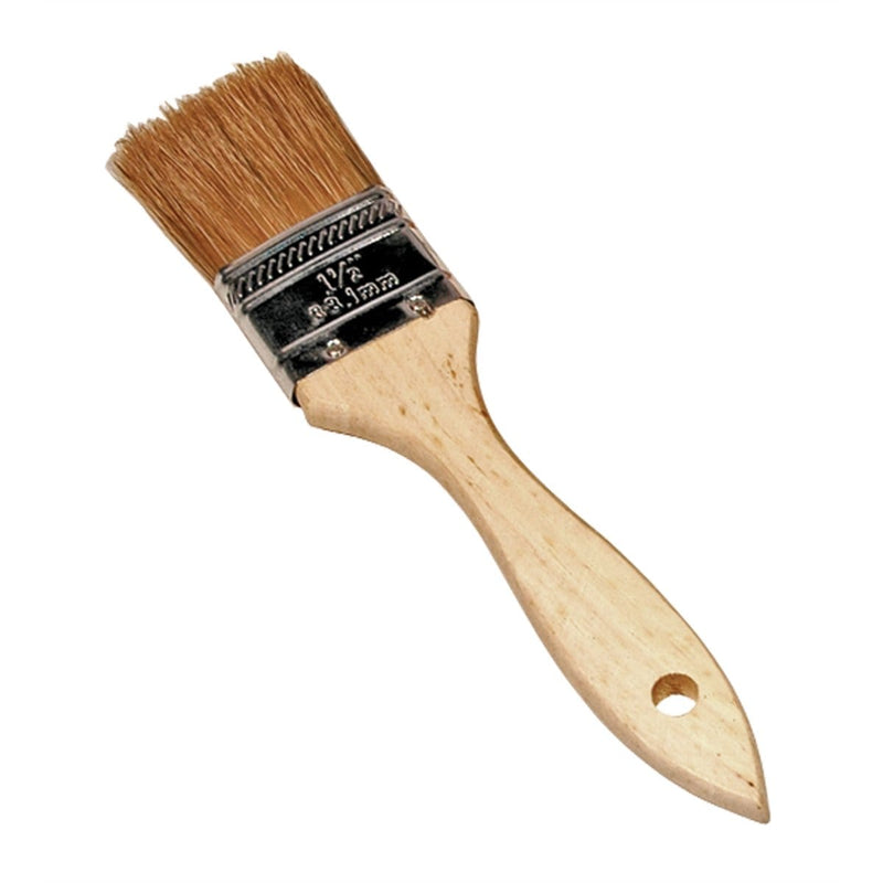 K Tool International KTI-74015 Brush Utility 1-1/4In. Natural Bristles Wood Hndle - Pelican Power Tool