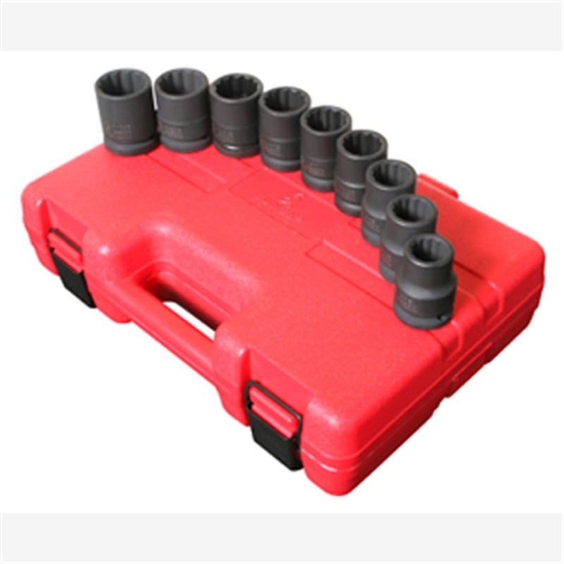 Sunex 4687 Thin Wall Socket 9 Pc Set - Pelican Power Tool