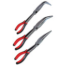 K Tool International KTI-51103 Needle Nose Pliers 11 Inch- 3Pc - Pelican Power Tool