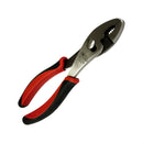 K Tool International KTI-53008 8In Pliers Slip Joint, Red Handles - Pelican Power Tool