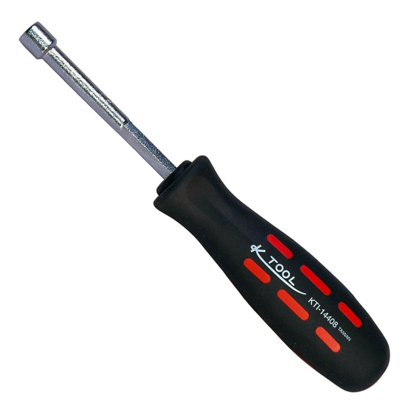 K Tool International KTI-14408 Sae Nutdrr 1/4 X 3 Soft-Grip Handle - Pelican Power Tool