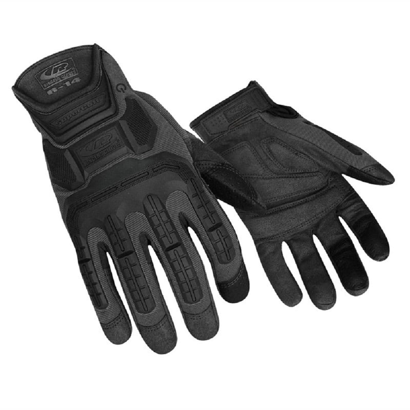 RINGERS 143-08 R-14 Mechanics Gloves Black S - Pelican Power Tool