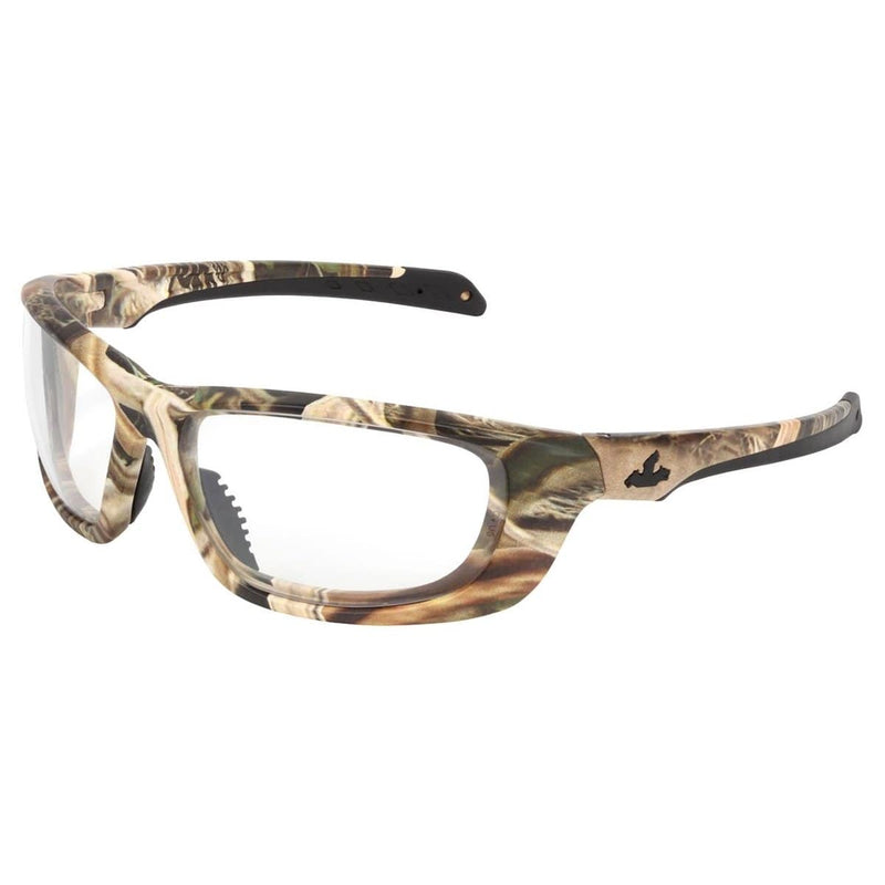 MCR Safety MOUD110PF Safety Glasses Mossy Oak Shadow Grass Blades Camo - Pelican Power Tool