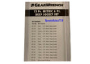 GearWrench 80304 13Pc 1/4" Drive 6Pt Deep Metric Socket Set - Pelican Power Tool