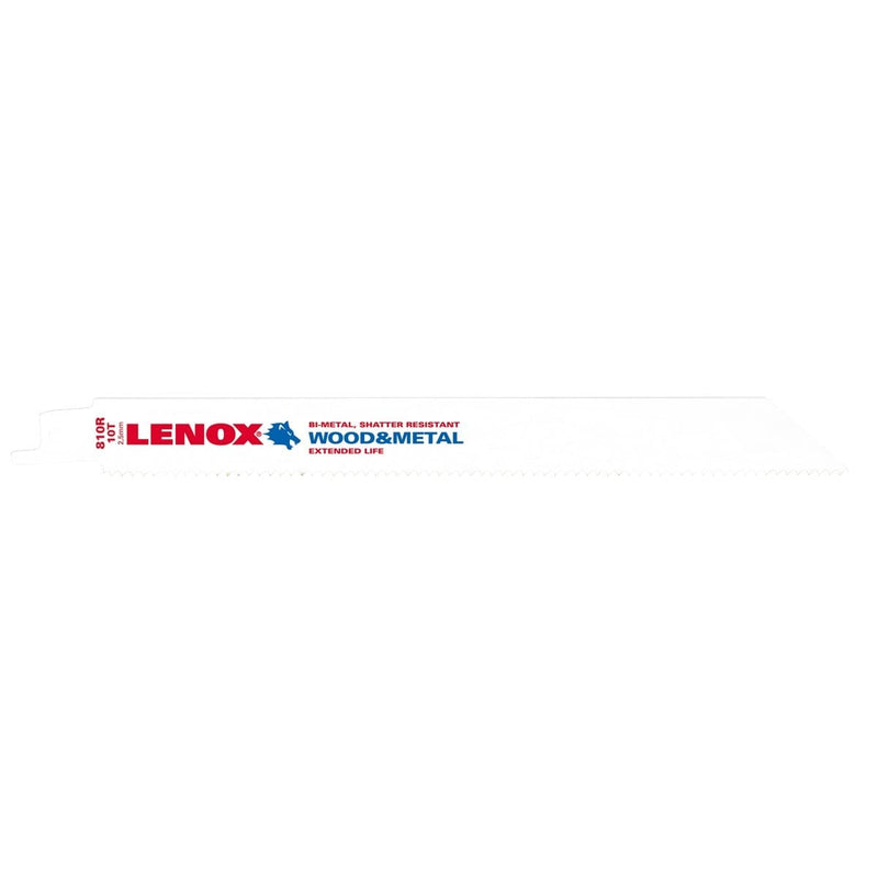 IRWIN 20580810R Reciprocating Saw Blades, 810R, Bi-Metal, 8 In. Lo - Pelican Power Tool