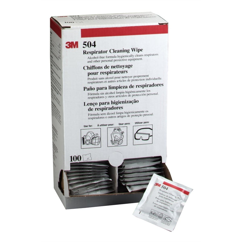 3M 7065 3M Respirator Cleaning Wipes 100/Bx - Pelican Power Tool
