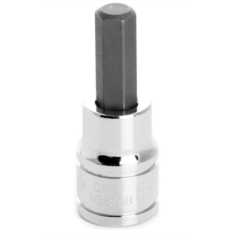 Wilmar Corp. / Performance Tool W38898 Chrome Hex Bit Socket, 3/8" Drive, 8mm Hex Bit - Pelican Power Tool