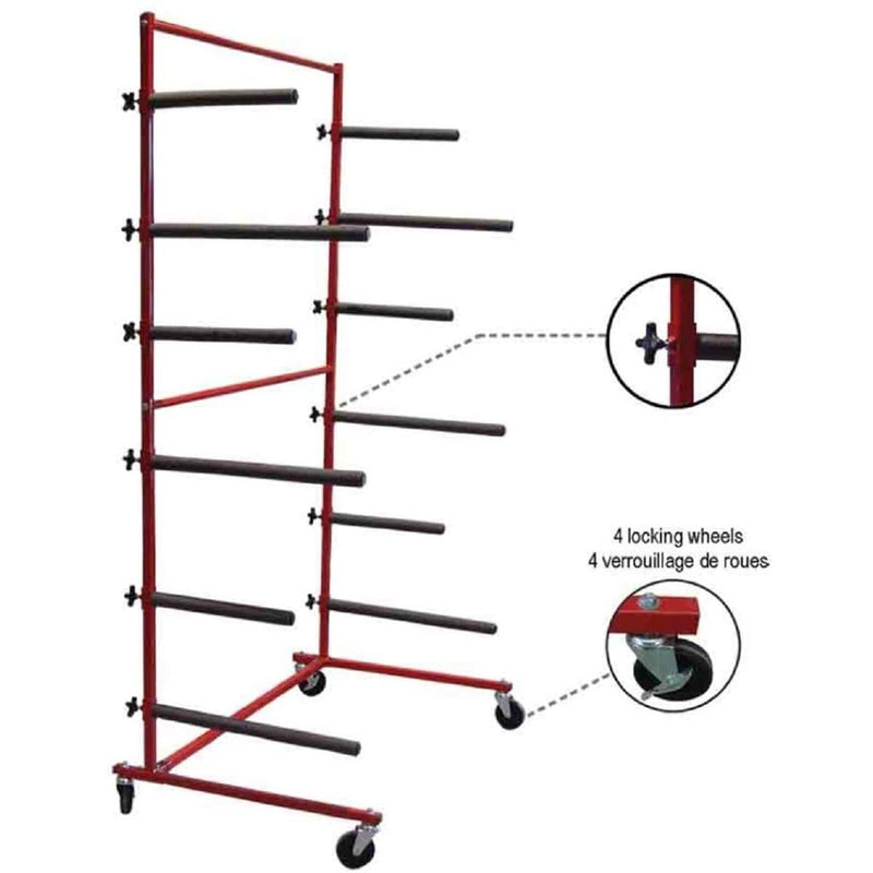 PRO-TEK EQ-300BR Bumper Rack (6 Bumper) - Pelican Power Tool