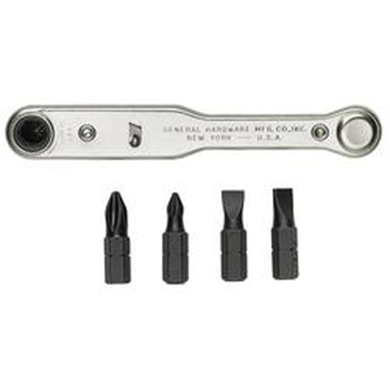 GENERAL TOOLS & INSTRUMENTS 8075 Offset Ratchet 5 Pc Set - Pelican Power Tool