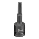 Grey Pneumatic 2908M 1/2 in. Drive x 8mm Hex Driver - Pelican Power Tool