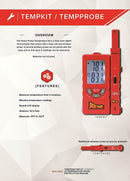 Power Probe tek TEMPKIT Dual-Zone Digital Wireless Thermometer - Pelican Power Tool
