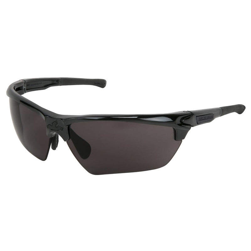 MCR Safety DM1332PF Gray Max6 Lenses - Anti-Fog Safety Glasses Black F - Pelican Power Tool