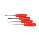 K Tool International KTI-70070 Pick Set 4 Pc. Neon Orange - Pelican Power Tool