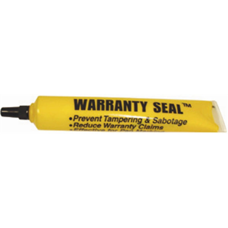 The Main Resource  Warranty Seal Yellow 1.8 Oz Poly Squeeze - Pelican Power Tool