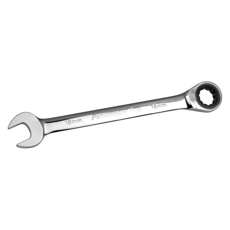 Wilmar Corp. / Performance Tool W30358 18Mm Ratcheting Wrench - Pelican Power Tool