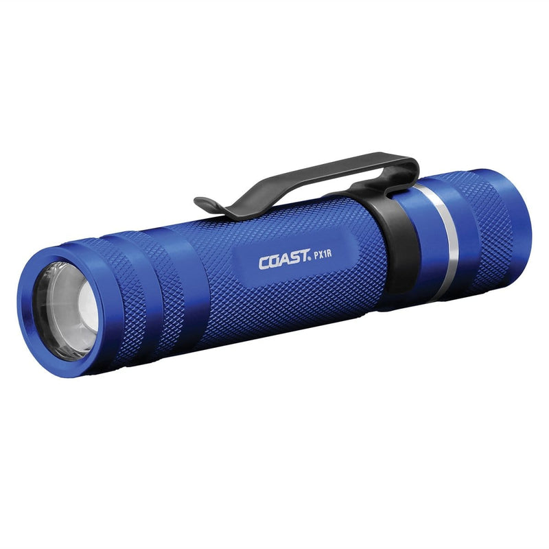 COAST Products 20759 Px1R Rechargeable Led Flashlight Blue Body - Pelican Power Tool