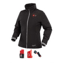 Milwaukee 232B-21XL M12 Heated Women'S Softshell Jacket Kit Xl (Black) - Pelican Power Tool