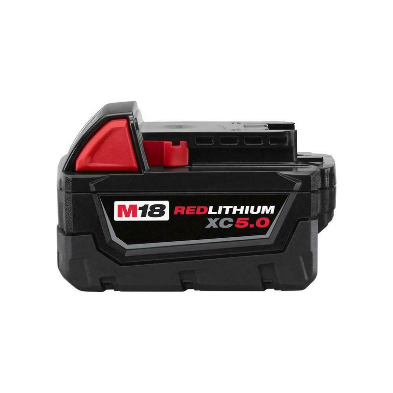 Milwaukee 48-11-1850 M18 Redlith Xc 5.0Ah Ext Cap Battery Pack - Pelican Power Tool