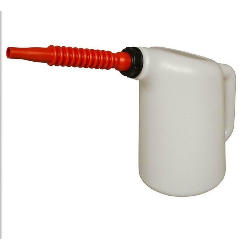 Lisle 19752 6 Qt Oil Dispenser Red Spout - Pelican Power Tool
