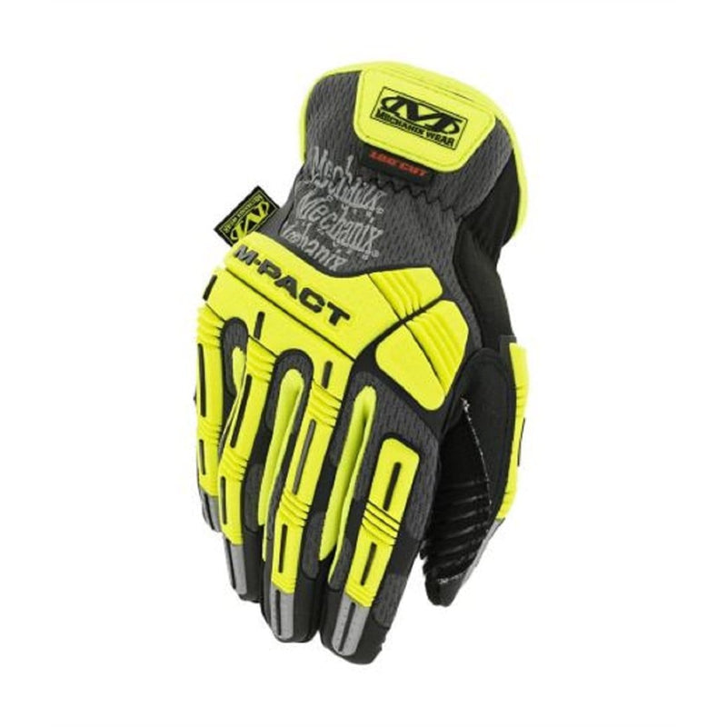 Mechanix Wear SMC-C91-009 Hi-Viz M-Pact Open Cuff E5 Gloves Medium - Pelican Power Tool