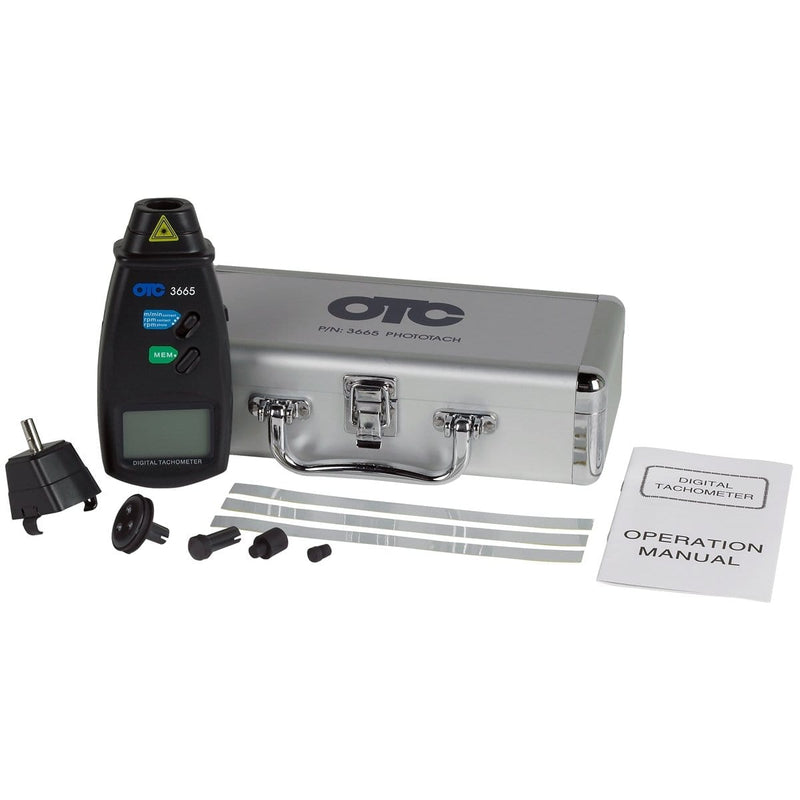 OTC 3665 Phototach Tachometer - Contact / Noncontact - Pelican Power Tool
