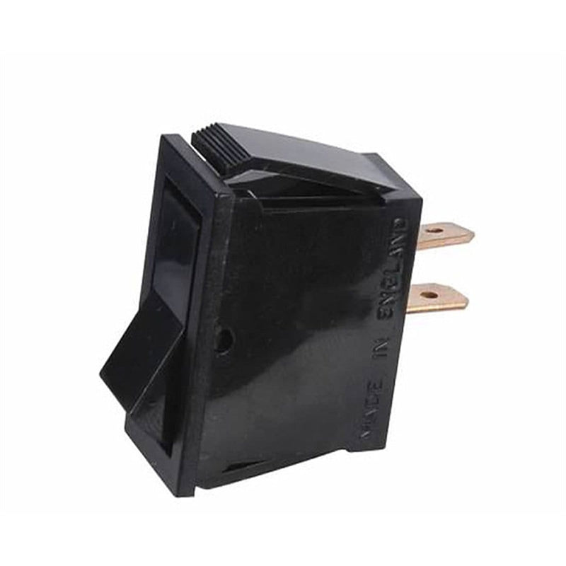 The Best Connection 2600J 16 Amp 12V Black Rocker Switch - Pelican Power Tool