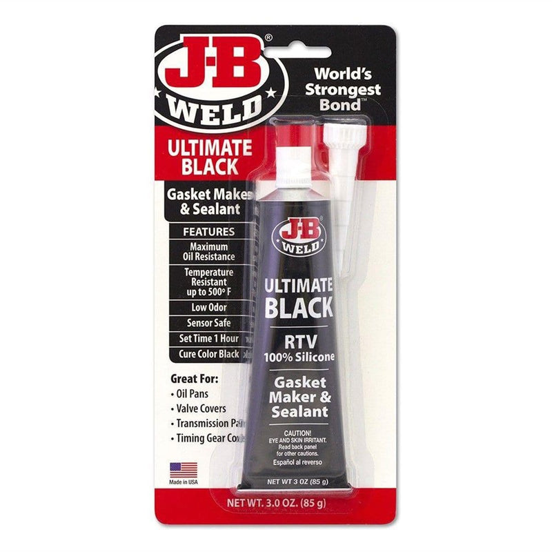 J B Weld 32329 Ulitmate Black Silicone Gasket Maker And Sealant - - Pelican Power Tool