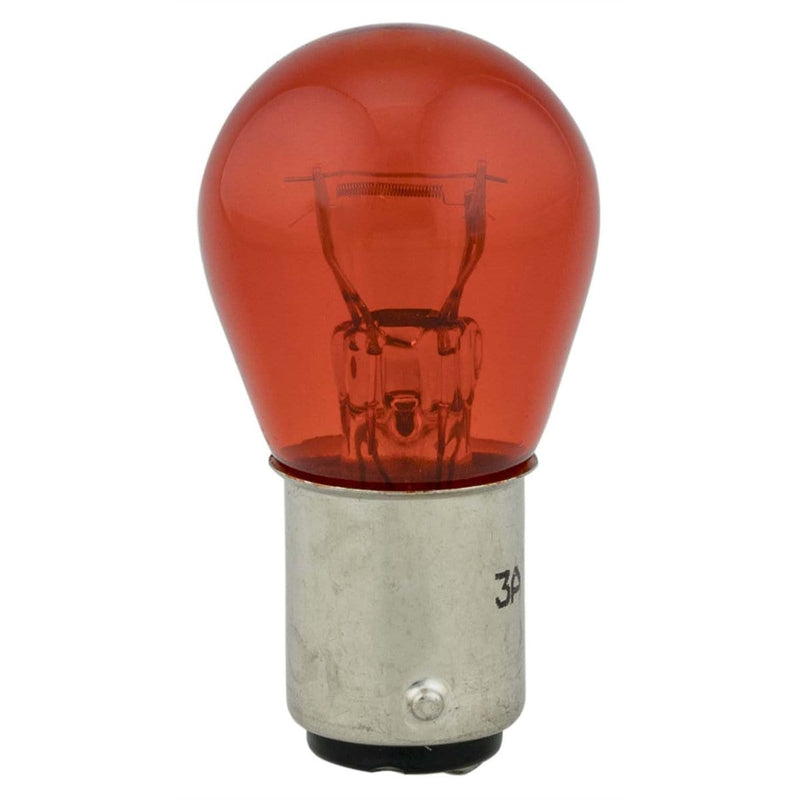 Eiko Limited 2057A Bulb 12.8/14V 2.1/.48A S-8  Dc Index Base Amber - Pelican Power Tool