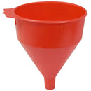 K Tool International KTI-74610 Funnel 6-Qt Safety Red With Screen - Pelican Power Tool