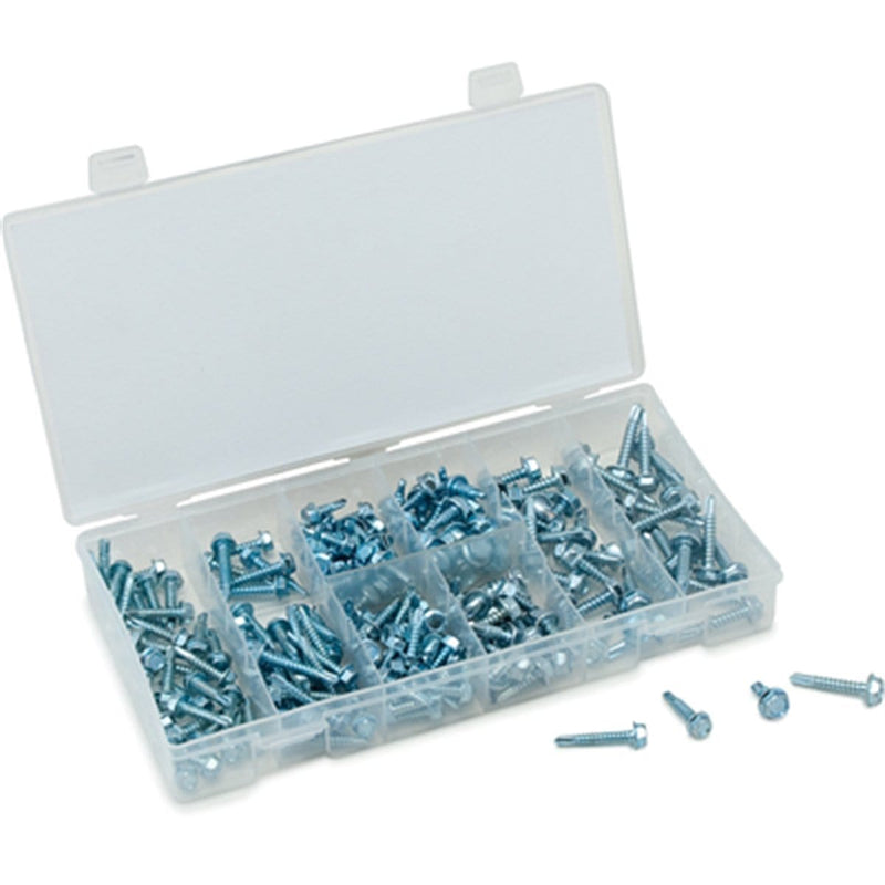 Titan 45220 200-Pc Hex Head Drill Screw Assortme - Pelican Power Tool