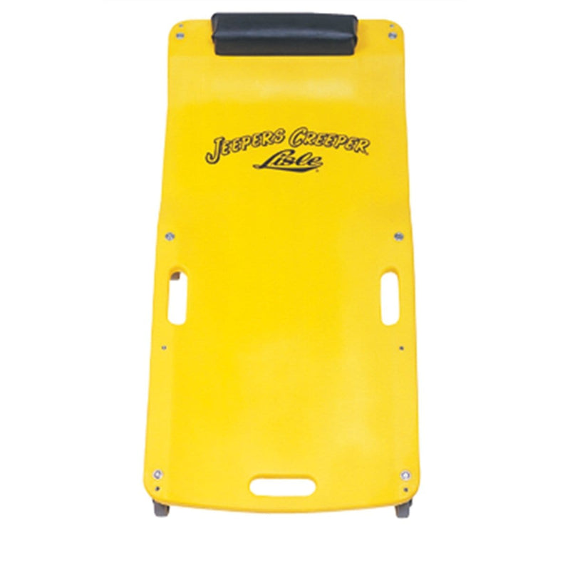 Lisle 93102 Creeper Yellow Low Profile - Pelican Power Tool