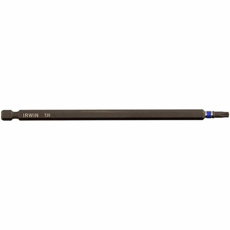 Irwin Industrial IWAF36TX20 Power Impact Bit T20 X 6 In. Oal (1 Per Card) - Pelican Power Tool