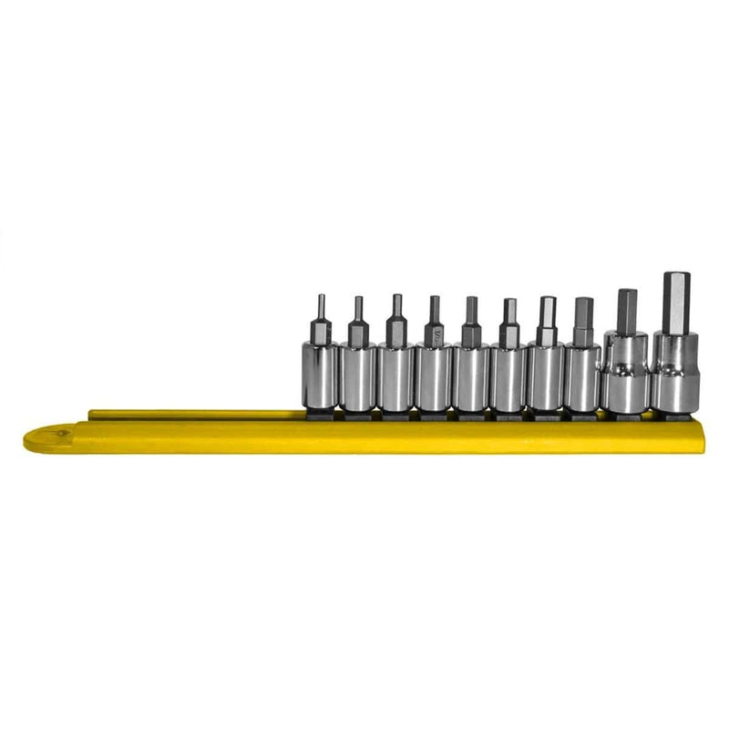 Mayhew 16017 10Pc Sae Hex Socket Bit Set - Pelican Power Tool