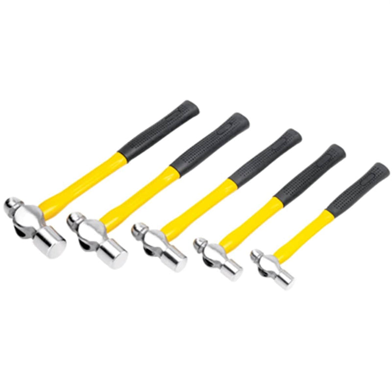 Wilmar Corp. / Performance Tool M7134 5Pc Ball Pein Hammer Set (Fiberglass Handles) - Pelican Power Tool