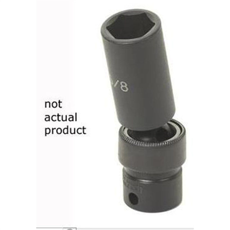 Grey Pneumatic 1018UD 3/8 in. Drive x 9/16 in. Deep Universal - Pelican Power Tool