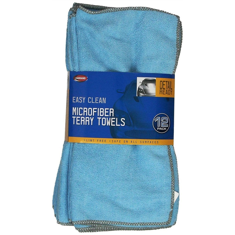 Carrand 45067 12Pk Microfiber Towels 14"X14" - Pelican Power Tool