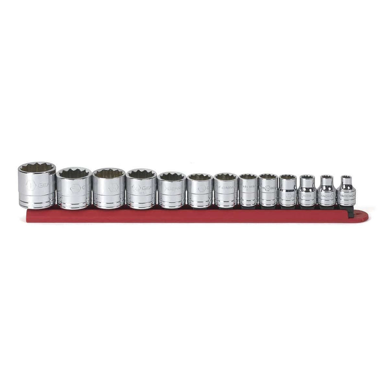 GearWrench 80561 13Pc 3/8" Dr 12Pt Standard Sae Socket Set - Pelican Power Tool