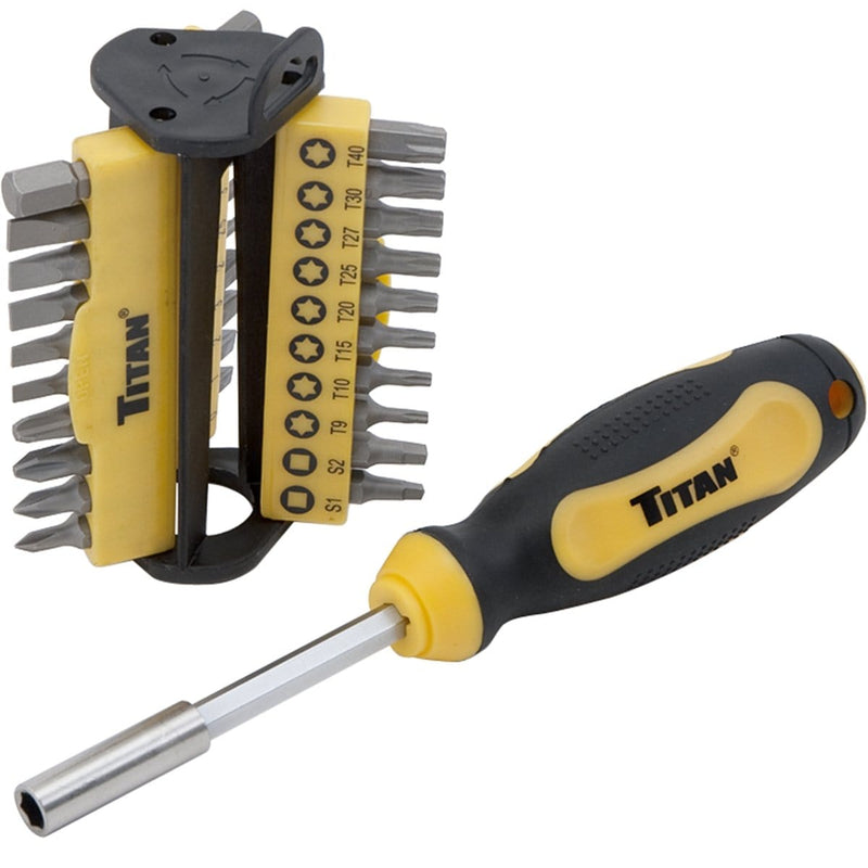 Titan 32972 31-Pc Bit Driver Set - Pelican Power Tool