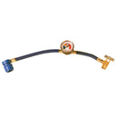 FJC, Inc. 6037 R-134A U-Charge Hose W/ Gauge - Pelican Power Tool