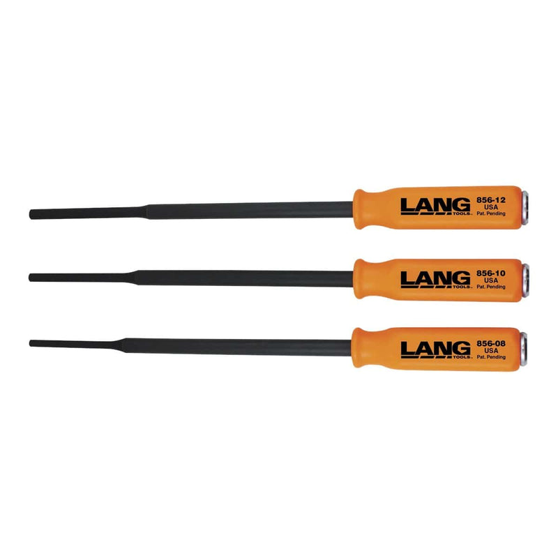 Lang Tools 356-3ST 3Pc. 16" Long Pin Punch Set - Pelican Power Tool